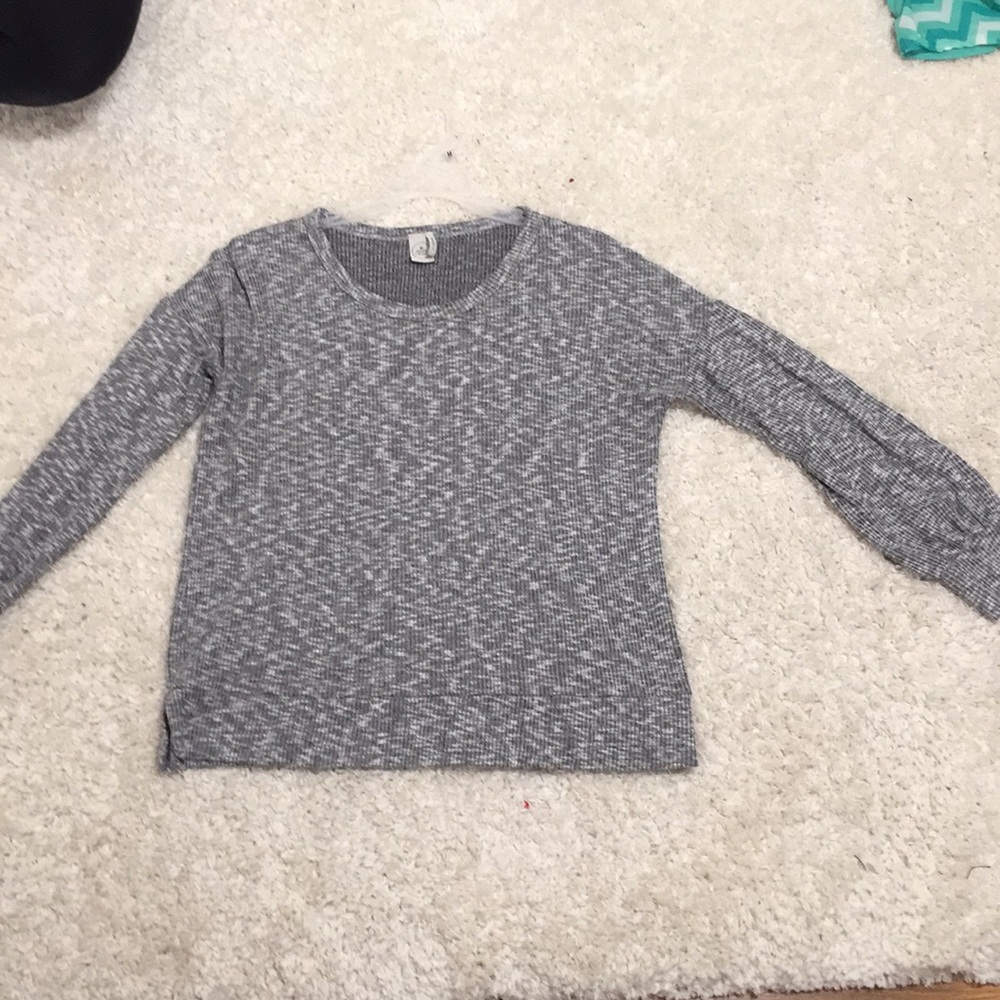 Gray longsleeve sweater